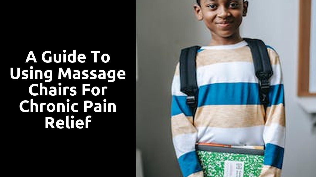 A Guide to Using Massage Chairs for Chronic Pain Relief